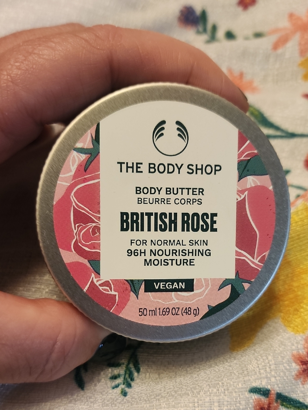 The Body Shop British Rose Body Butter - Pink